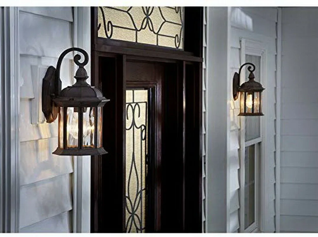 Kichler Lighting 39209 Bellwood Collection One Light Exterior Wall Lantern in Bronze Finish
