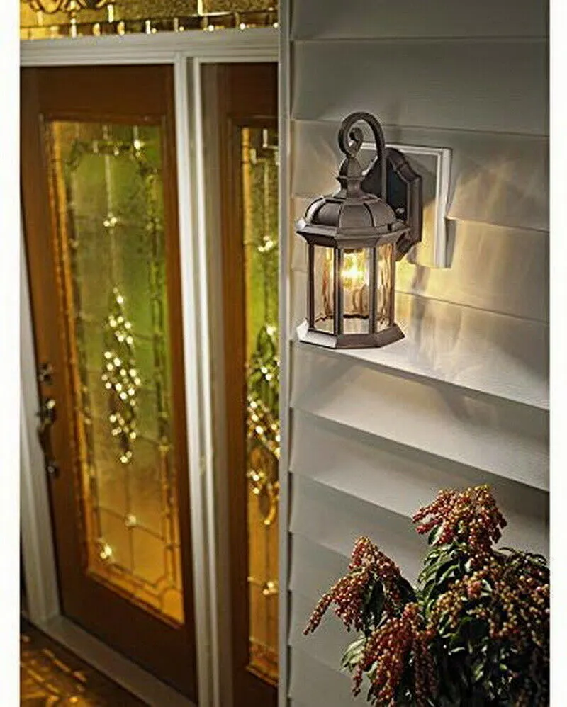 Kichler Lighting 39209 Bellwood Collection One Light Exterior Wall Lantern in Bronze Finish