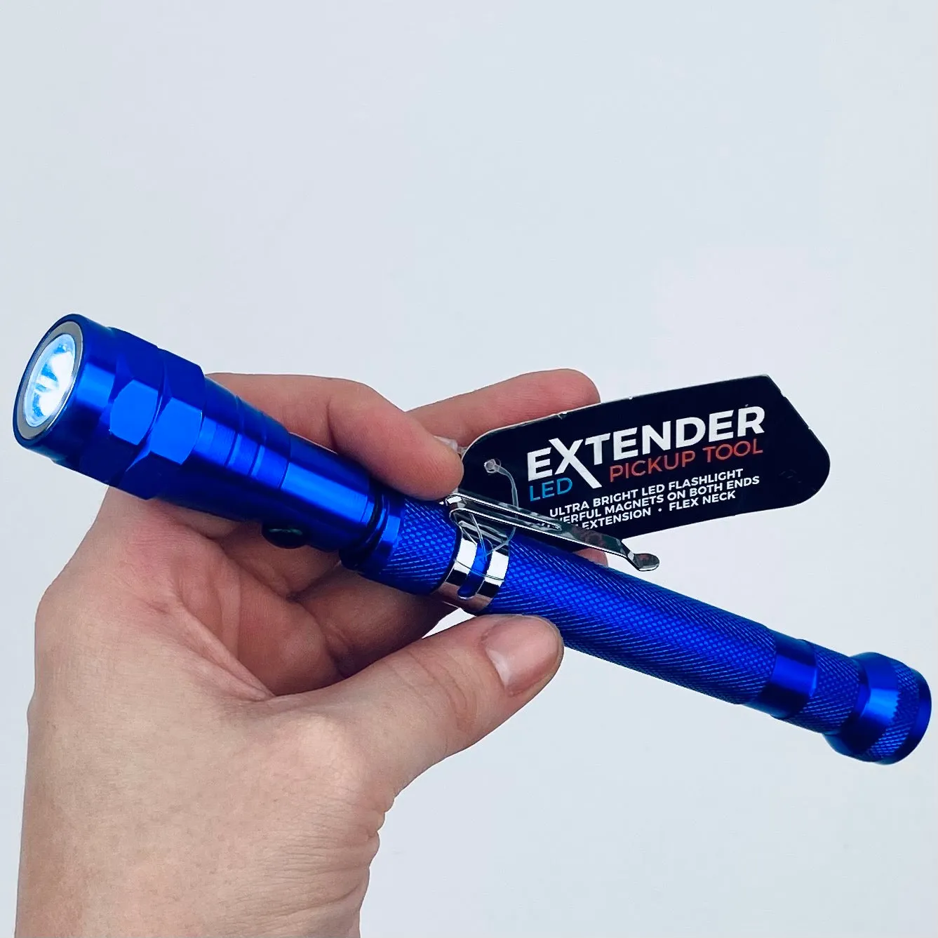 LED Flashlight Extender Tool with Magnetic Stand - 6 Pieces Per Retail Ready Display 22583