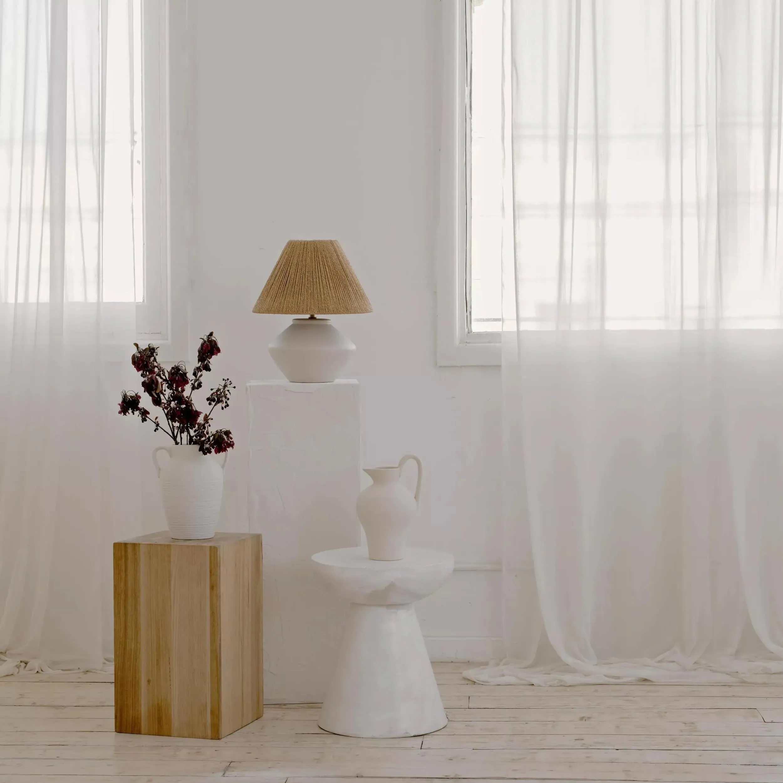 Lucia Table Lamp - Natural