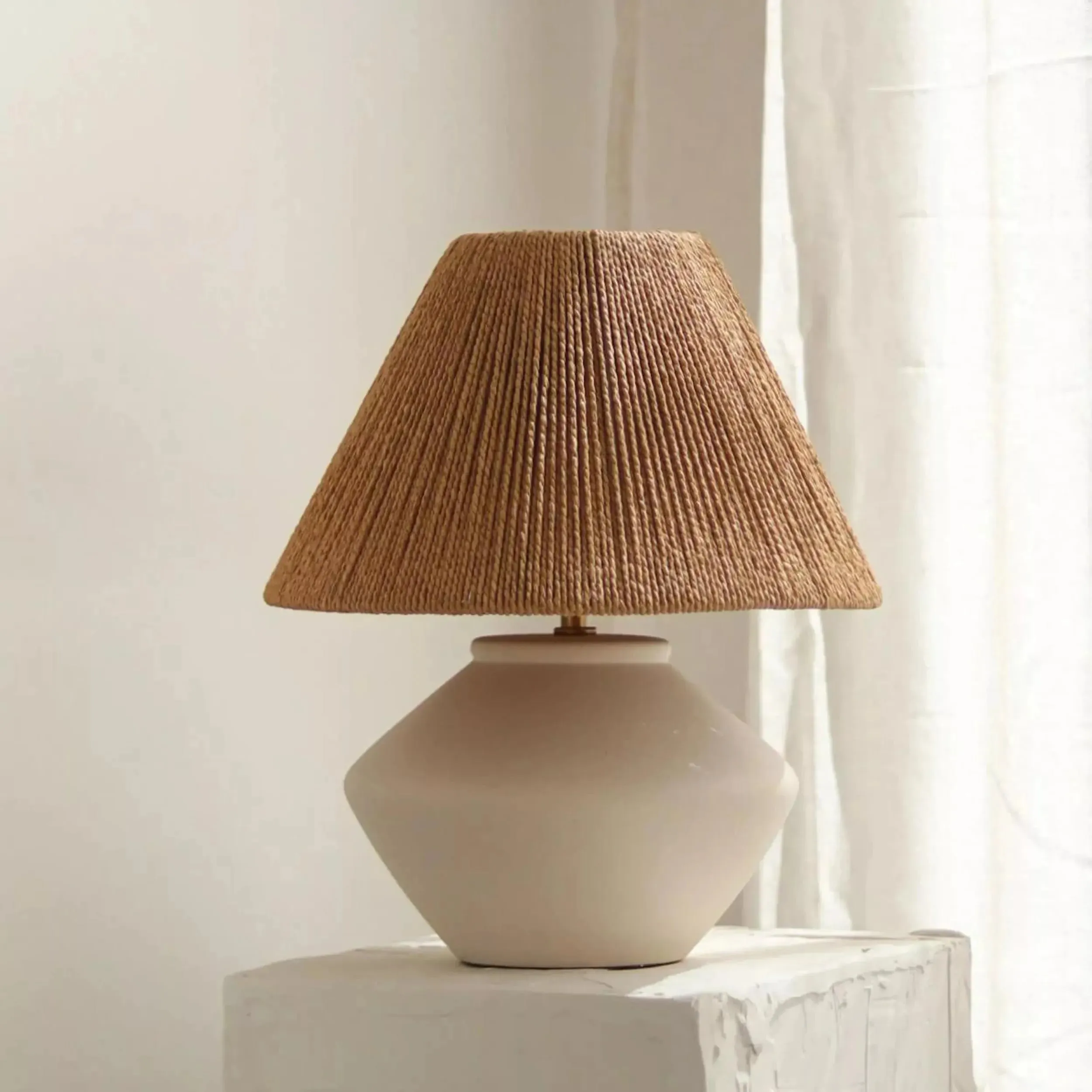 Lucia Table Lamp - Natural