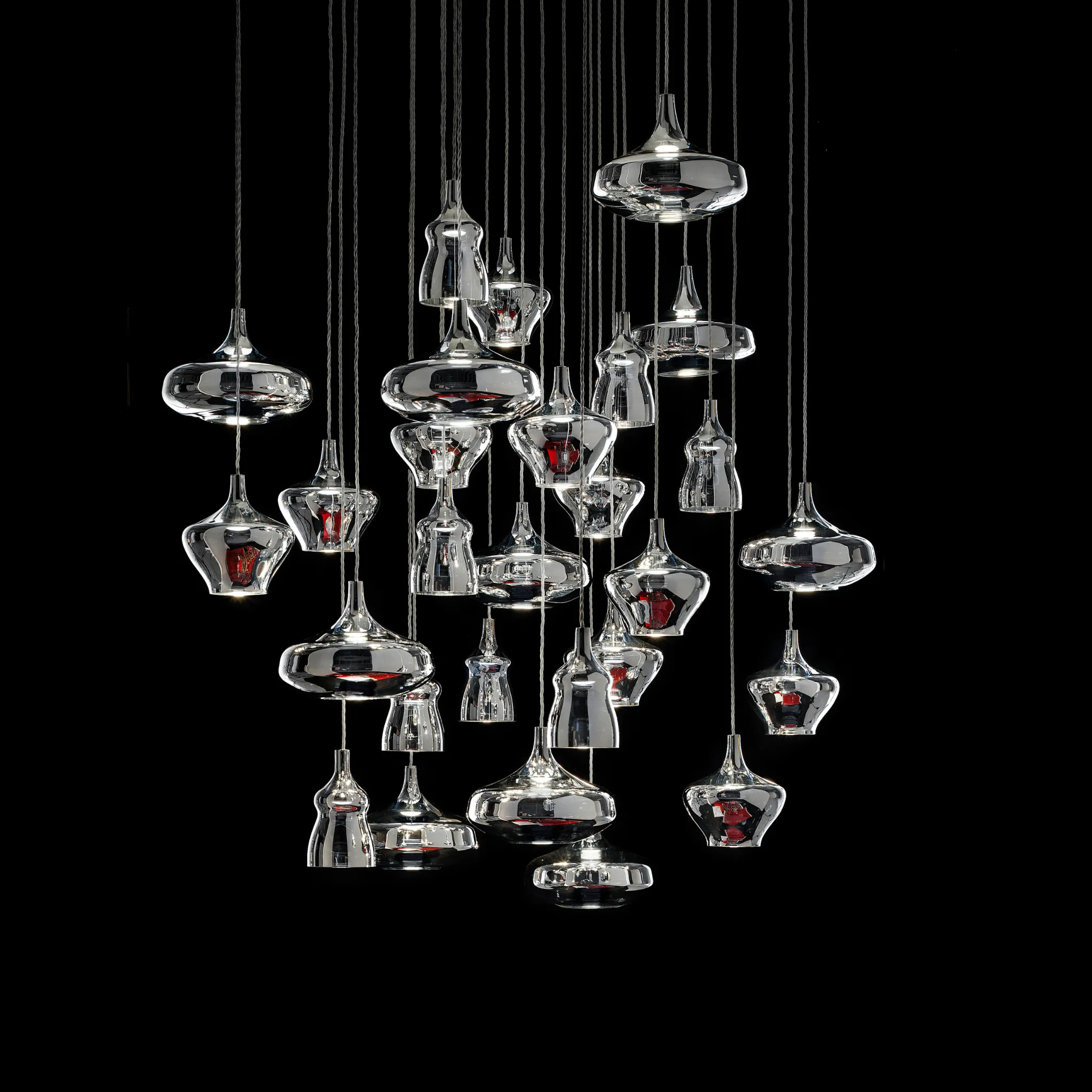 Medium Nostalgia Glass Ceiling Pendant | Lodes