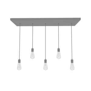 Metal Chandelier - 35" x 12": Design Your Own
