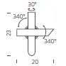 Metal Tube Wall Lights