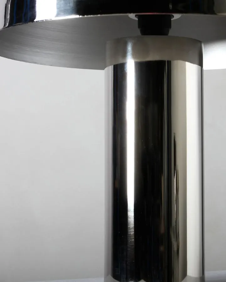 Mid Century Chrome Table Lamp | Solstice
