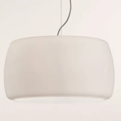 Modern Blue, Olive Green Or Satin White Venetian Glass Pendant Light