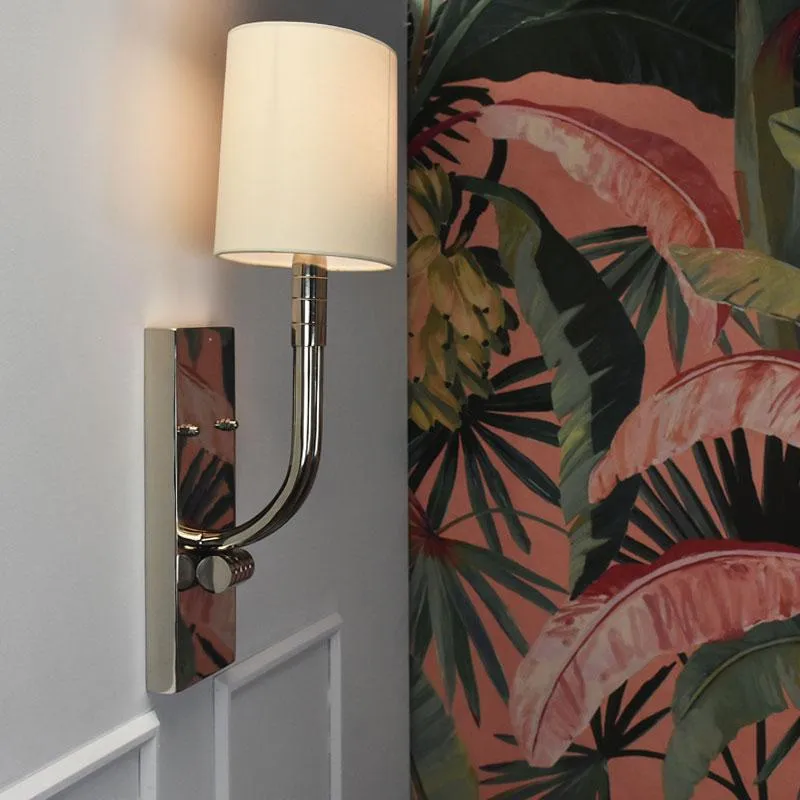 Modern Manhattan Style Wall Lamp | Chrome