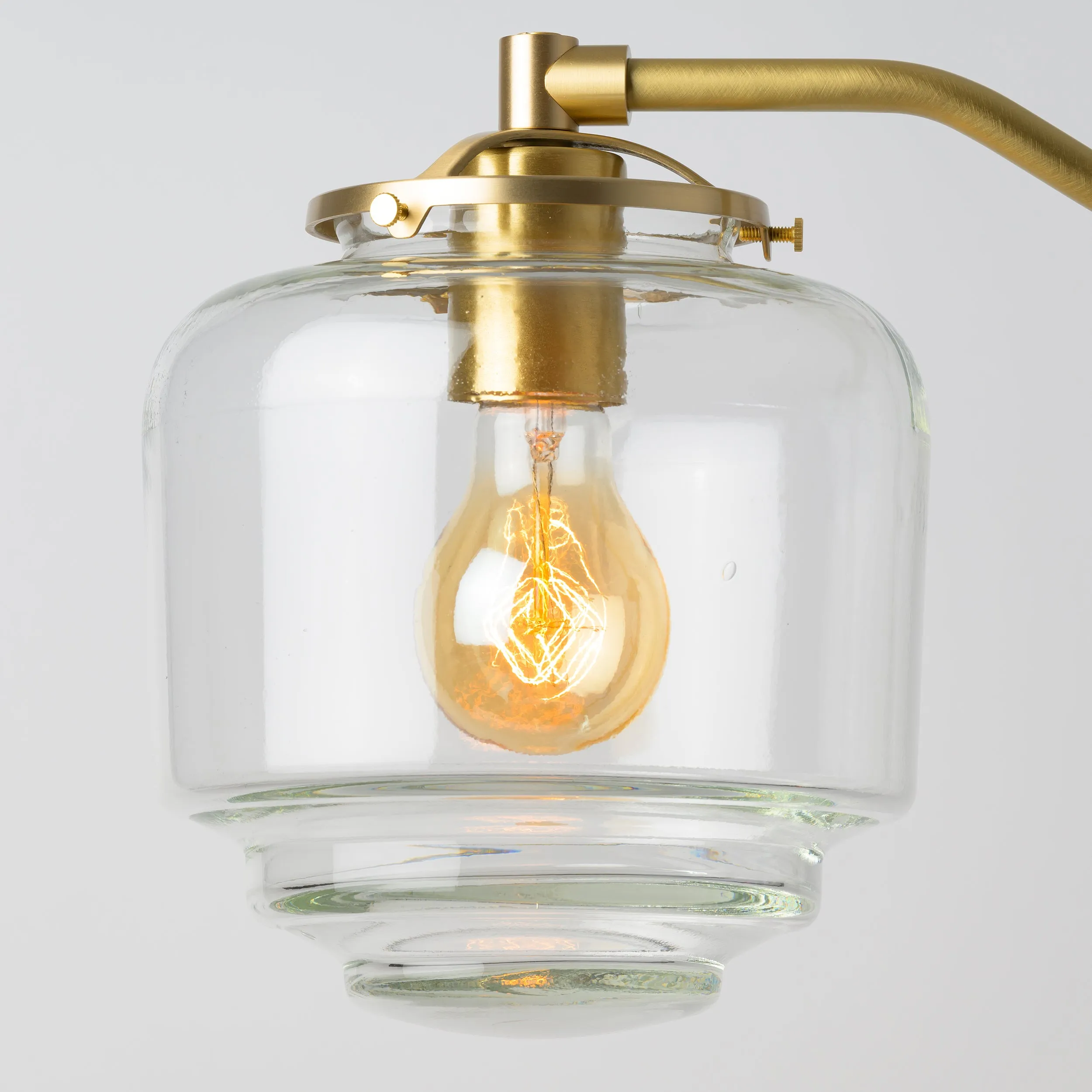 Modern Offset Chandelier