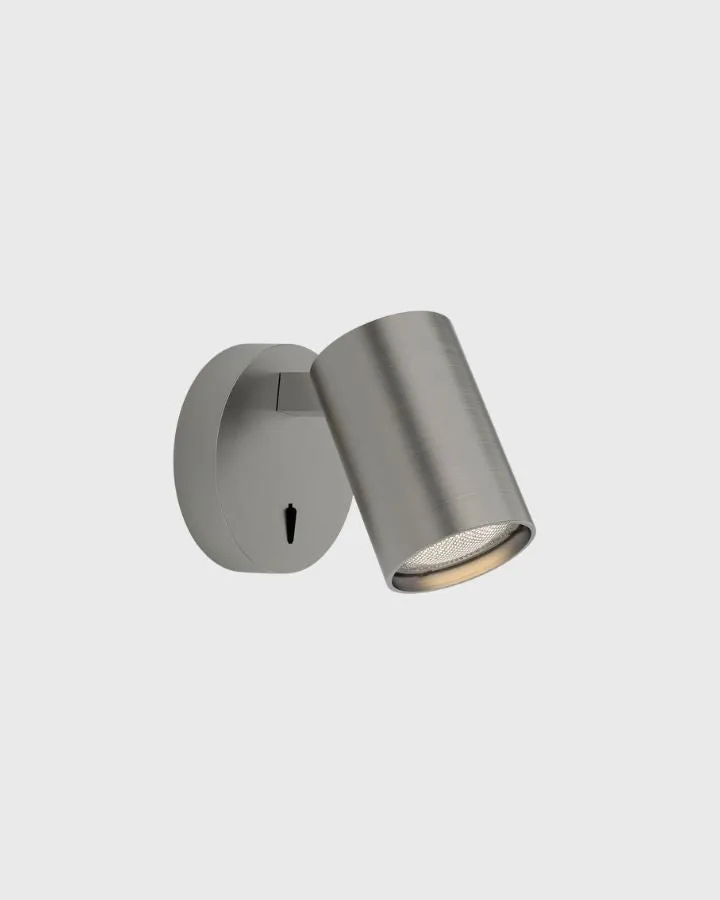 Modern Single Switched Wall Spotlight | Assorted Finishes