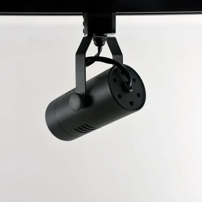 Modern Single Track Light | Globe Variations | Black | White | H-Component