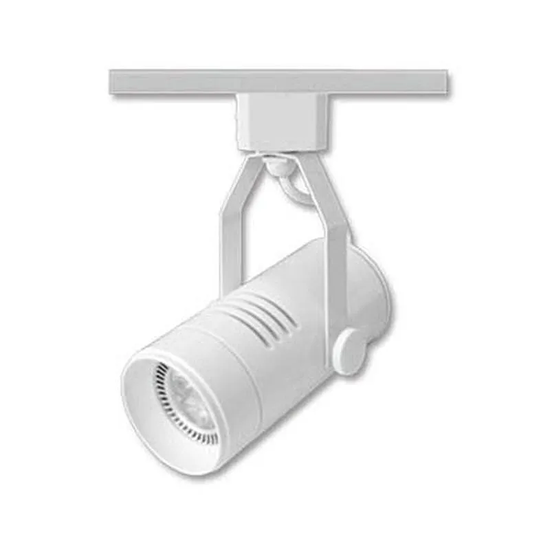 Modern Single Track Light | Globe Variations | Black | White | H-Component