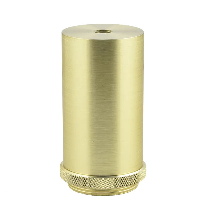 Modern Threaded Brass Socket