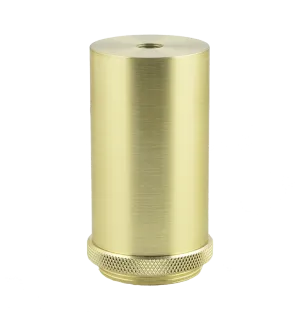 Modern Threaded Brass Socket