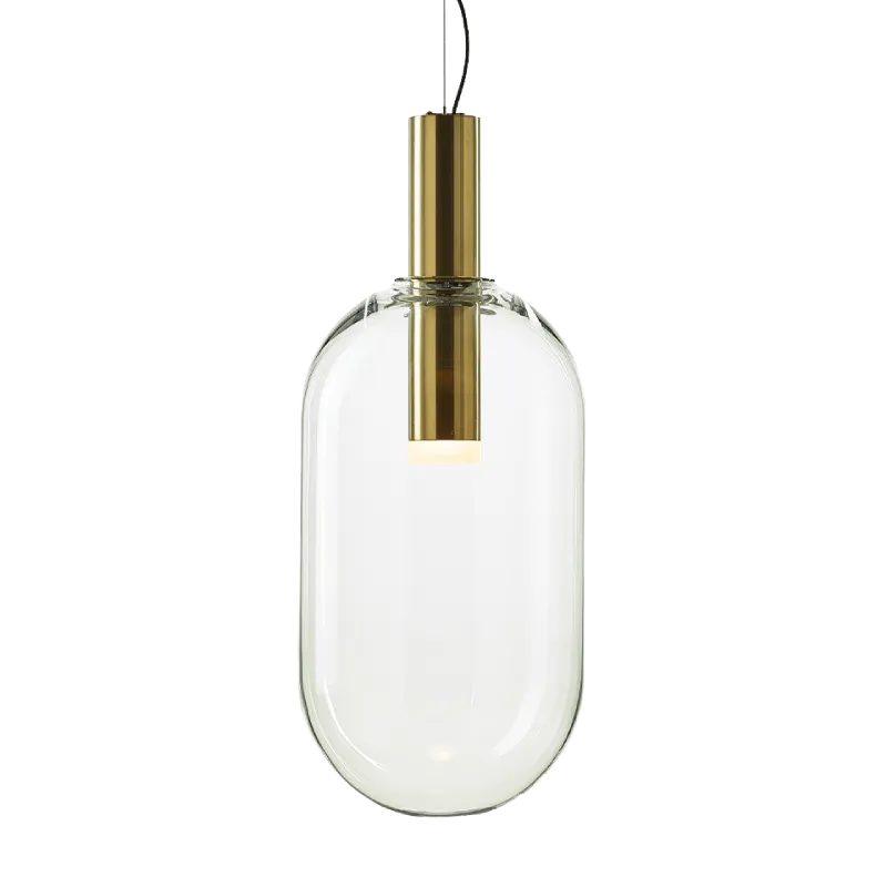 Mouth-Blown Crystal Capsule Pendant | Phenomena
