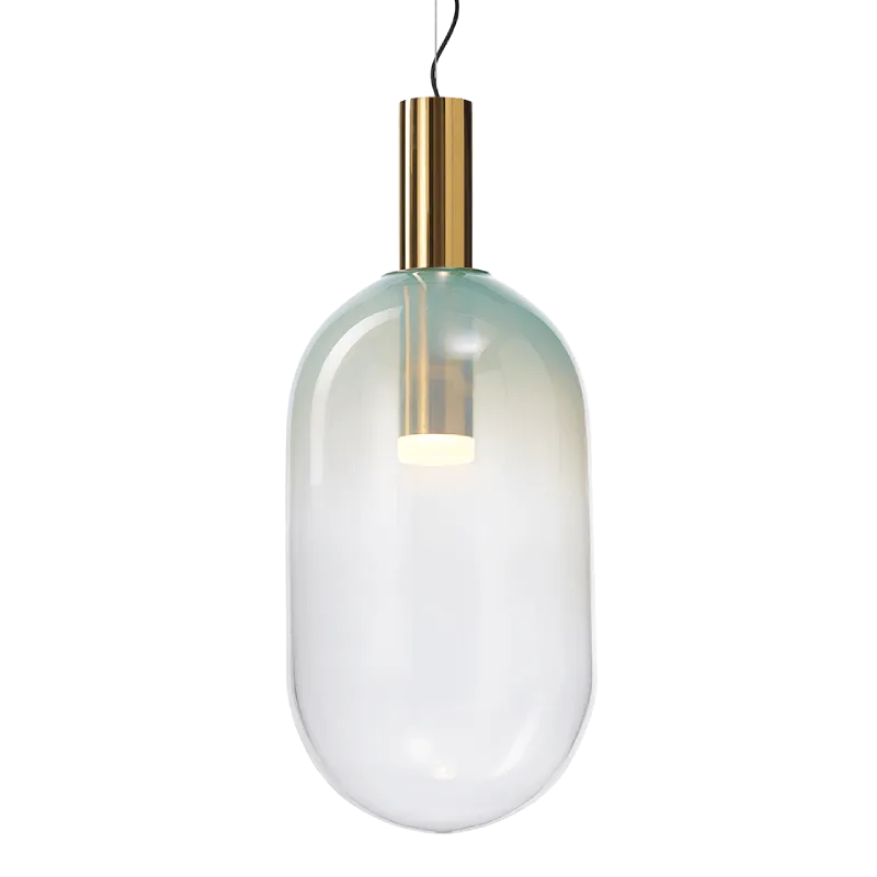 Mouth-Blown Crystal Capsule Pendant | Phenomena
