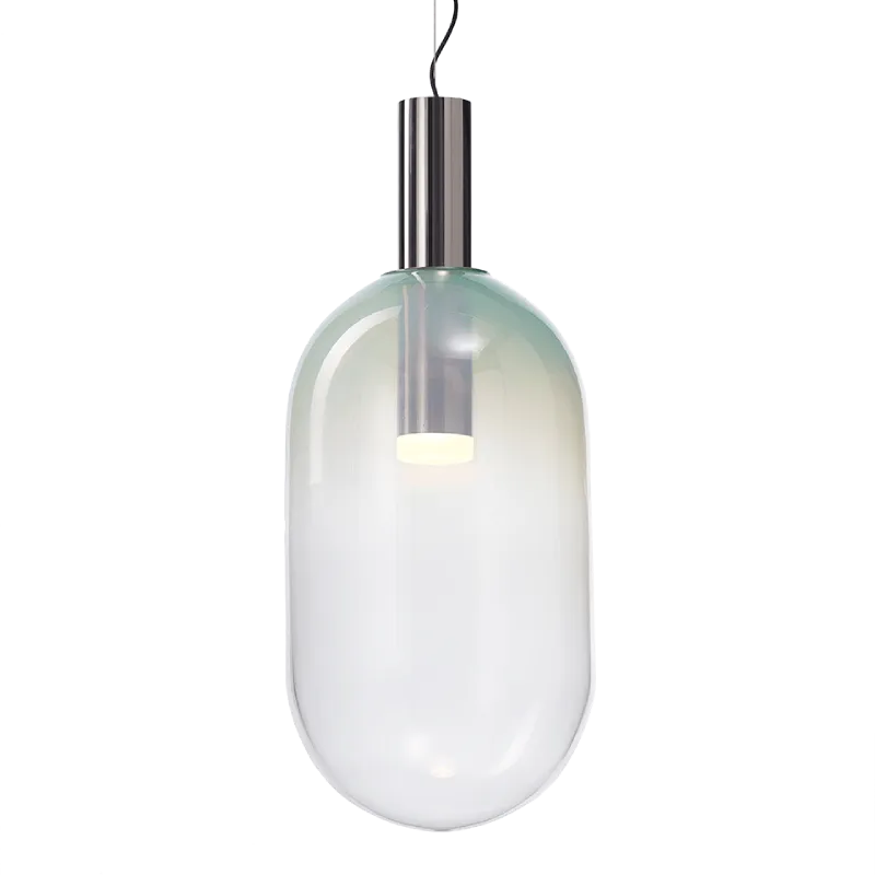 Mouth-Blown Crystal Capsule Pendant | Phenomena