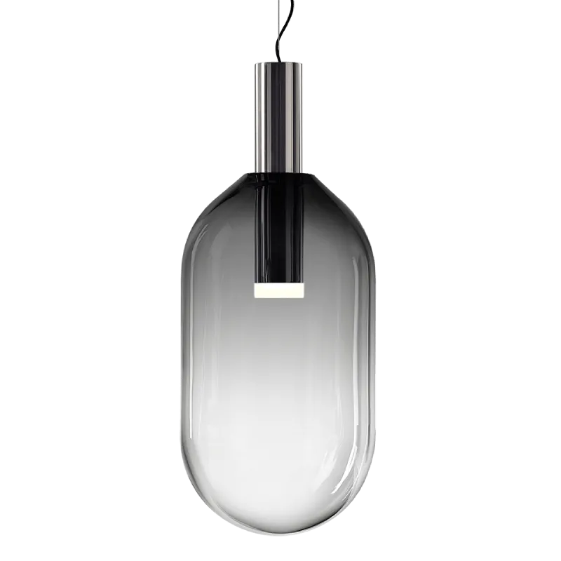Mouth-Blown Crystal Capsule Pendant | Phenomena