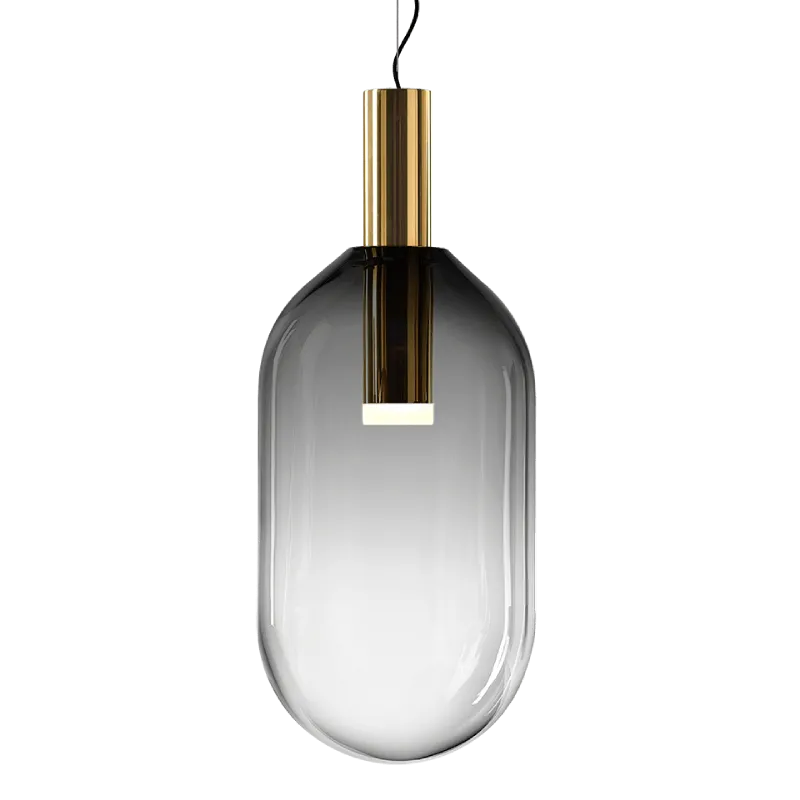 Mouth-Blown Crystal Capsule Pendant | Phenomena