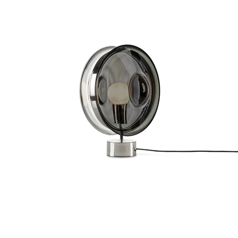Mouth-Blown Double Glass Table Lamp | Lens