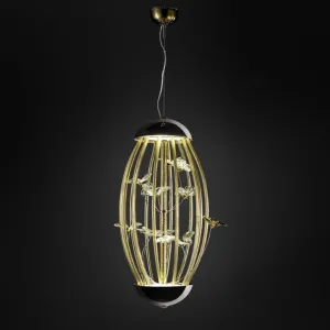 Murano art glass chandelier