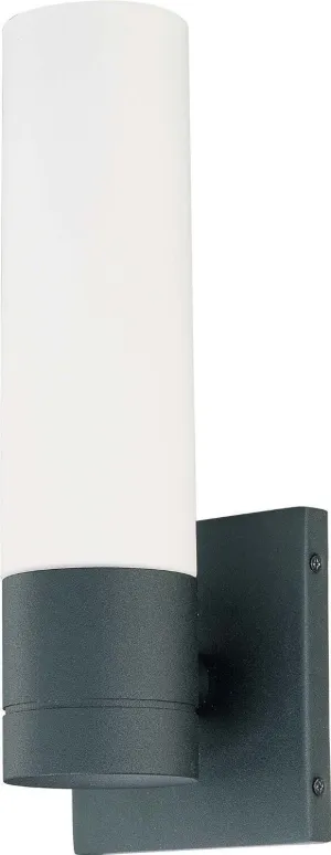 Nuvo Lighting 60-2935 Link Collection One Light Wall Sconce in Textured Black Finish
