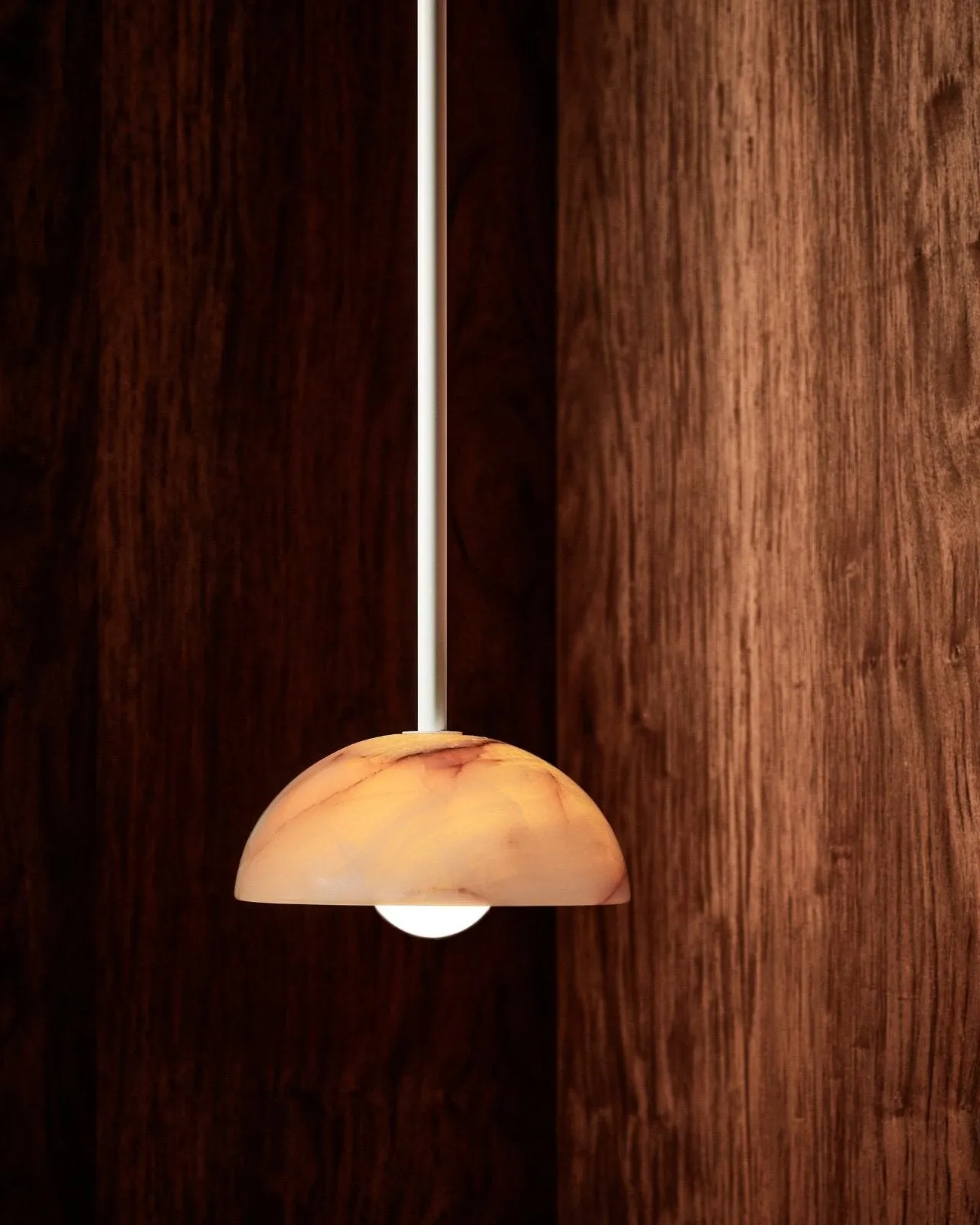 Onyx Stone Solid Rod Pendant | Aurelia