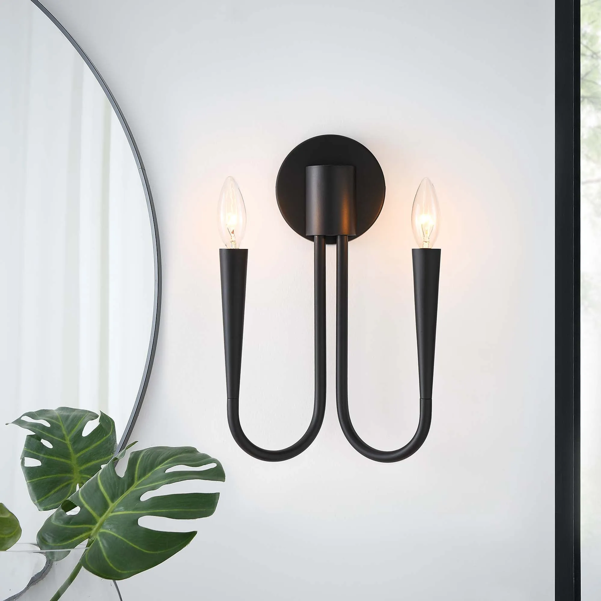 Penrose 2-Light Wall Sconce by Modway