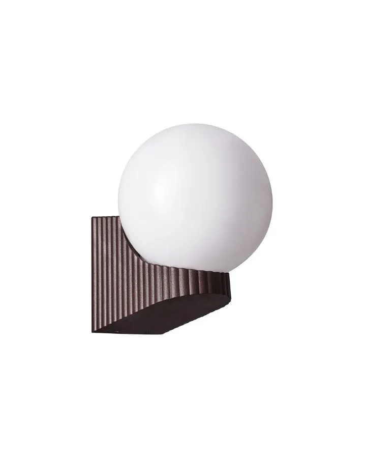 Ribbed Exterior Wall Light