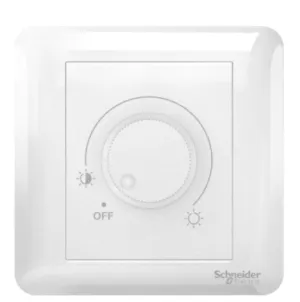 Schneider 25-400W 220V 1 Gang Dimmer | Model : A3G31BDC-WE-G2