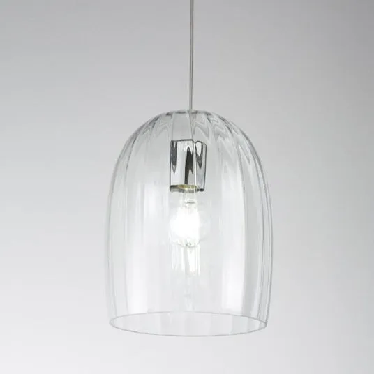Simple Elegant Murano Glass Pendant Light in 3 Colours