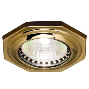 Solid Brass Hexagonal Spotlight