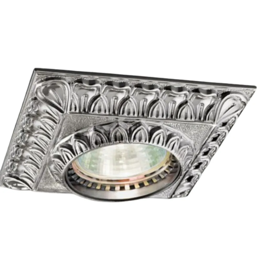 Square Brass Spot Lights in a choice of finishes