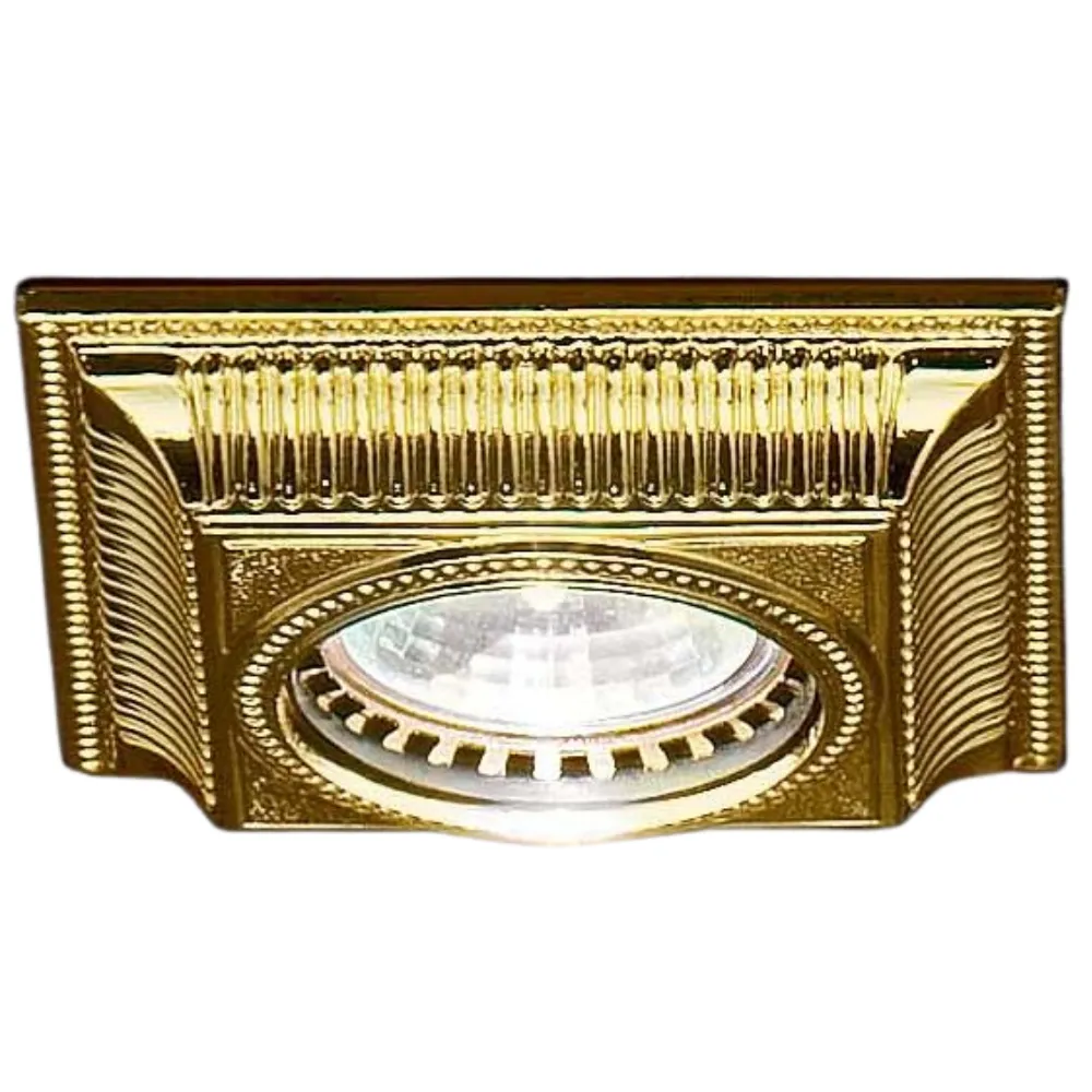 Square Brass Spot Lights in a choice of finishes