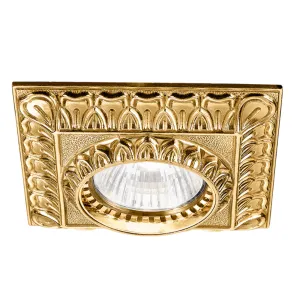 Square Brass Spot Lights in a choice of finishes