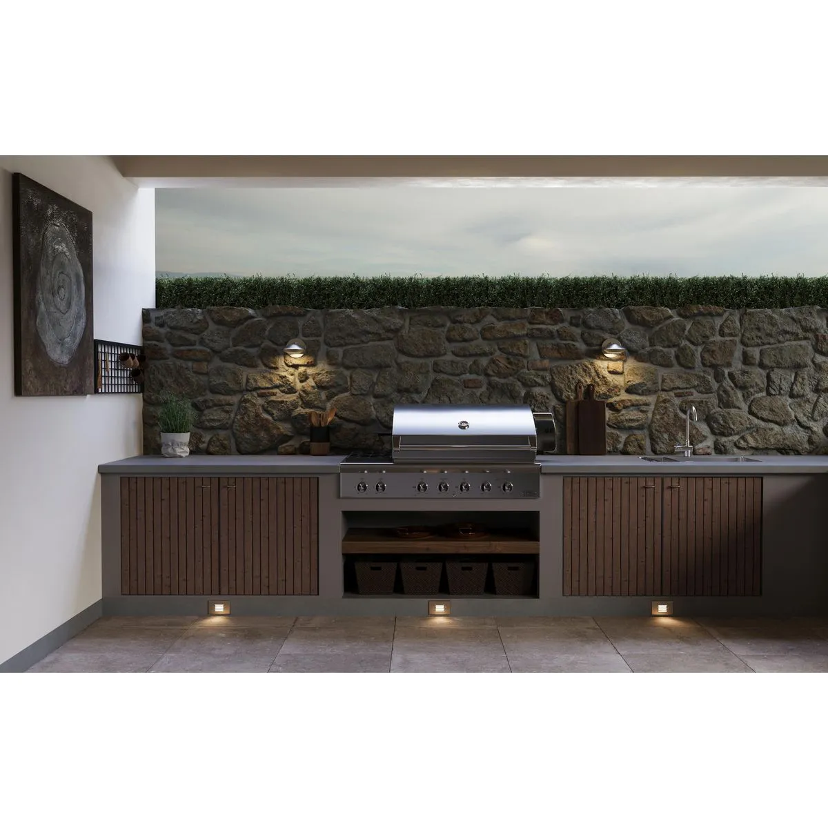 Strata Collection LED Outdoor Wall Lantern