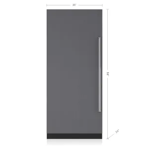 Sub-Zero IC36RLH 36" Designer Column Refrigerator - Panel Ready
