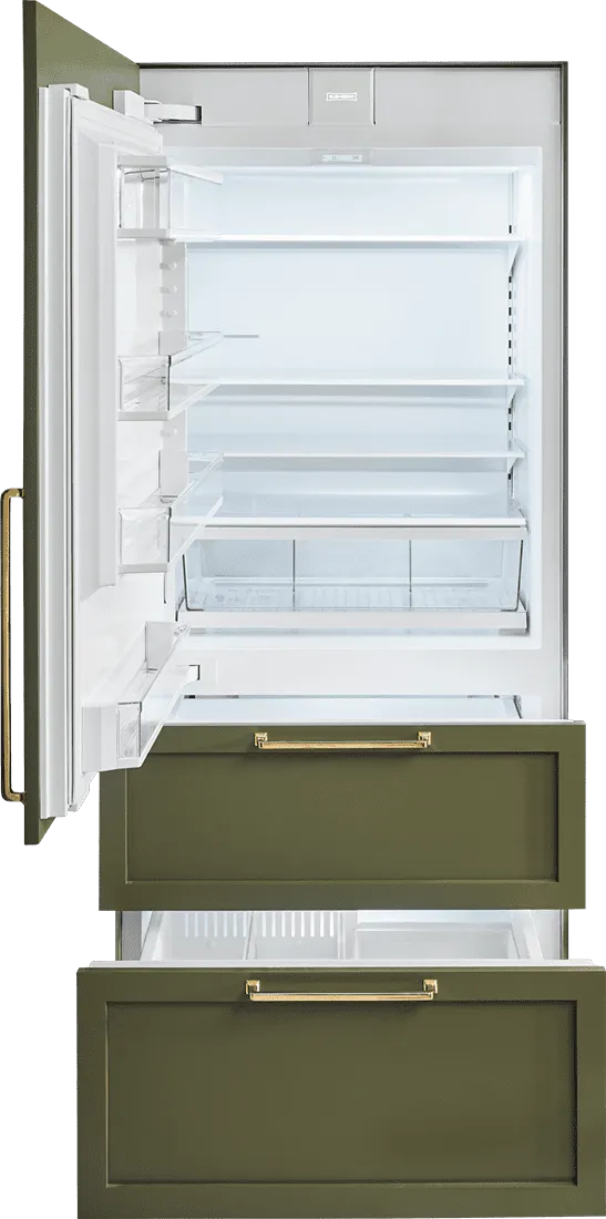 Sub-Zero IT36CIIDLH 36" Designer Over-And-Under Refrigerator/Freezer With Internal Dispenser And Ice Maker - Panel Ready