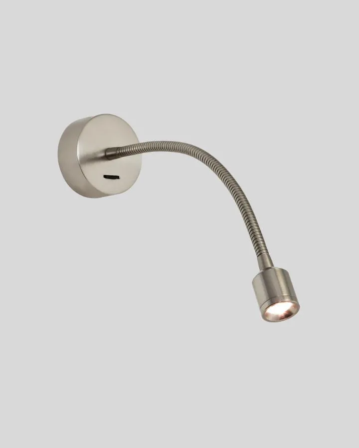 Switched Metal LED Wall Light