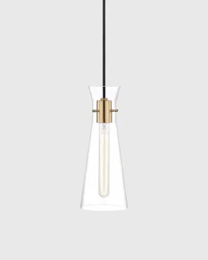 Timeless Conical Glass Pendant