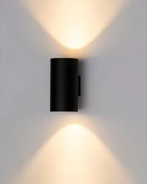 Up & Down Exterior Pillar Wall Light | TRIColour