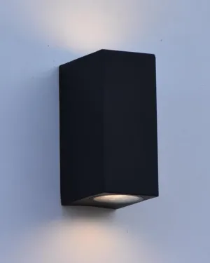 Up Down Square LED Exterior Wall Light | Assorted Finish | TRIColour
