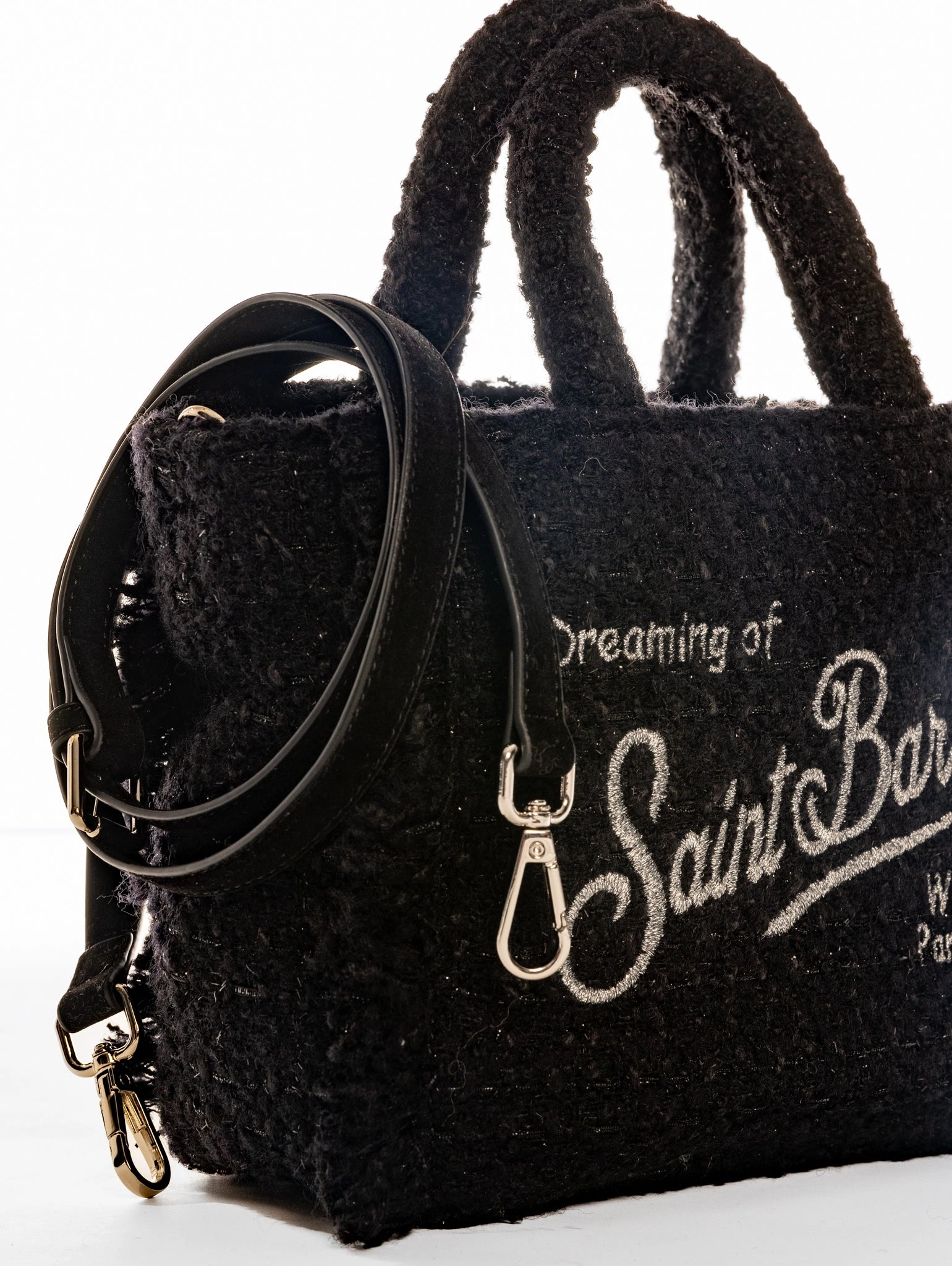 Vanity Mini Bag in Black Tweed