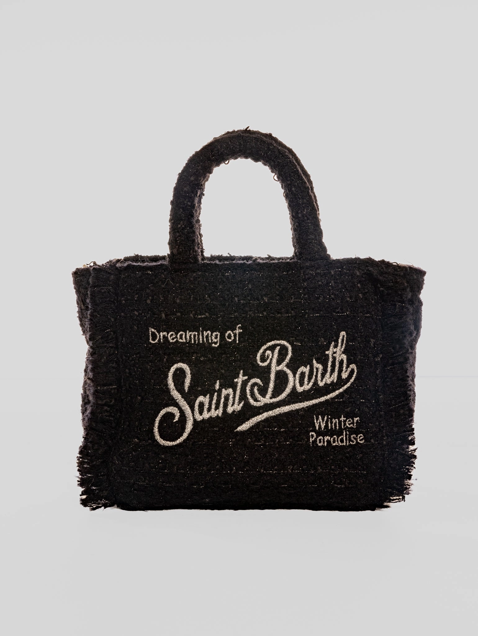 Vanity Mini Bag in Black Tweed