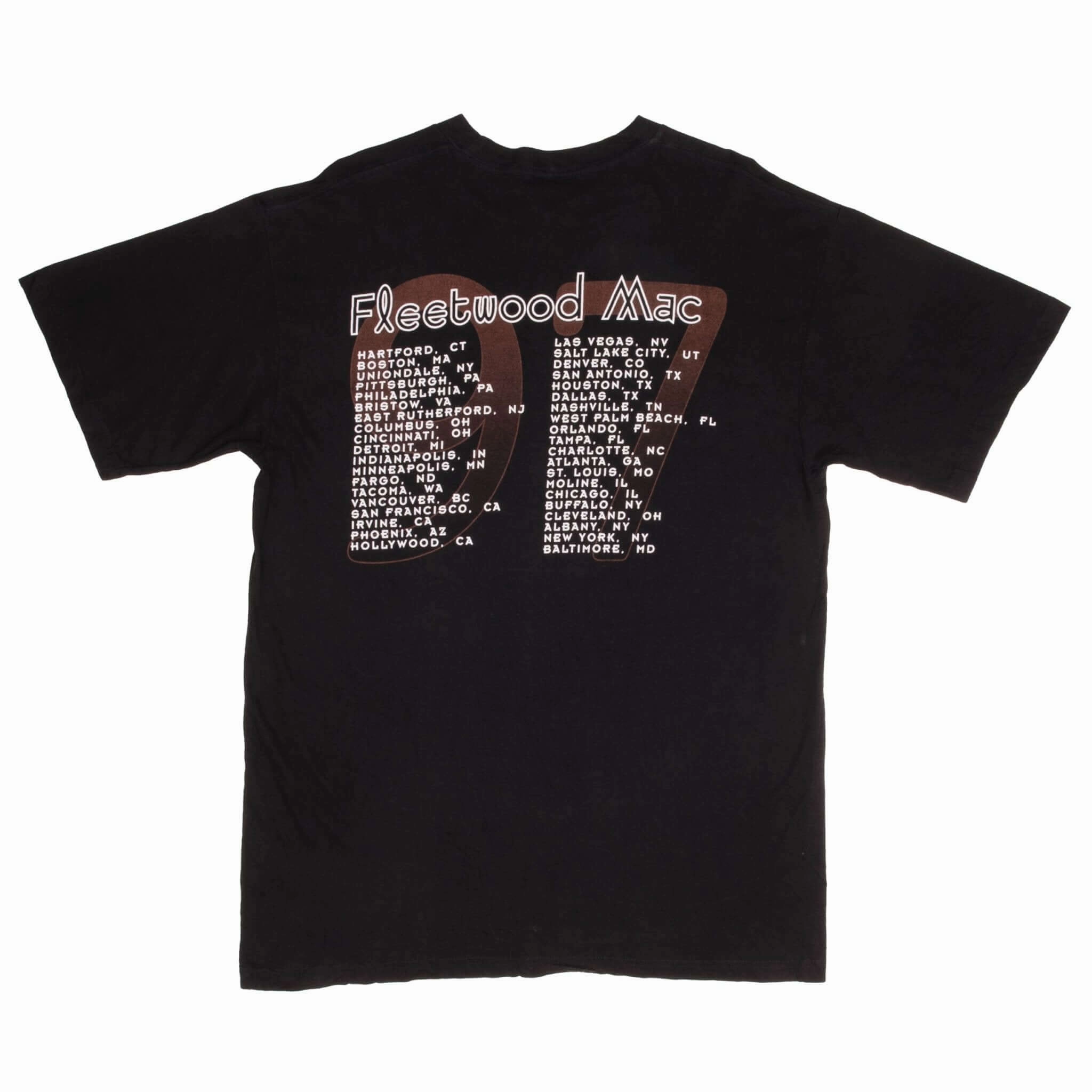 VINTAGE FLEETWOOD MAC TOUR 1997 TEE SHIRT SIZE XL