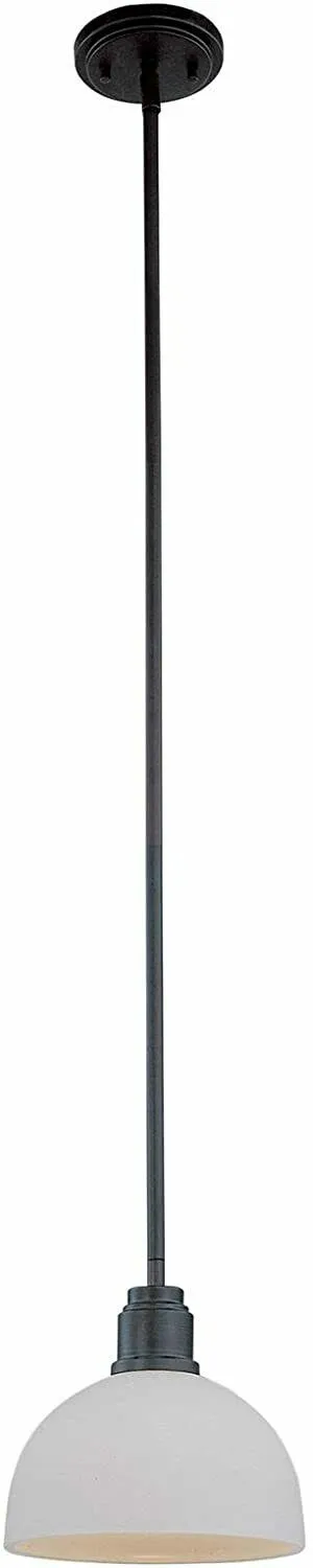 Z-Lite Lighting 314MP-BRZ Chelsey Collection One Light Hanging Mini Pendant in Bronze Finish