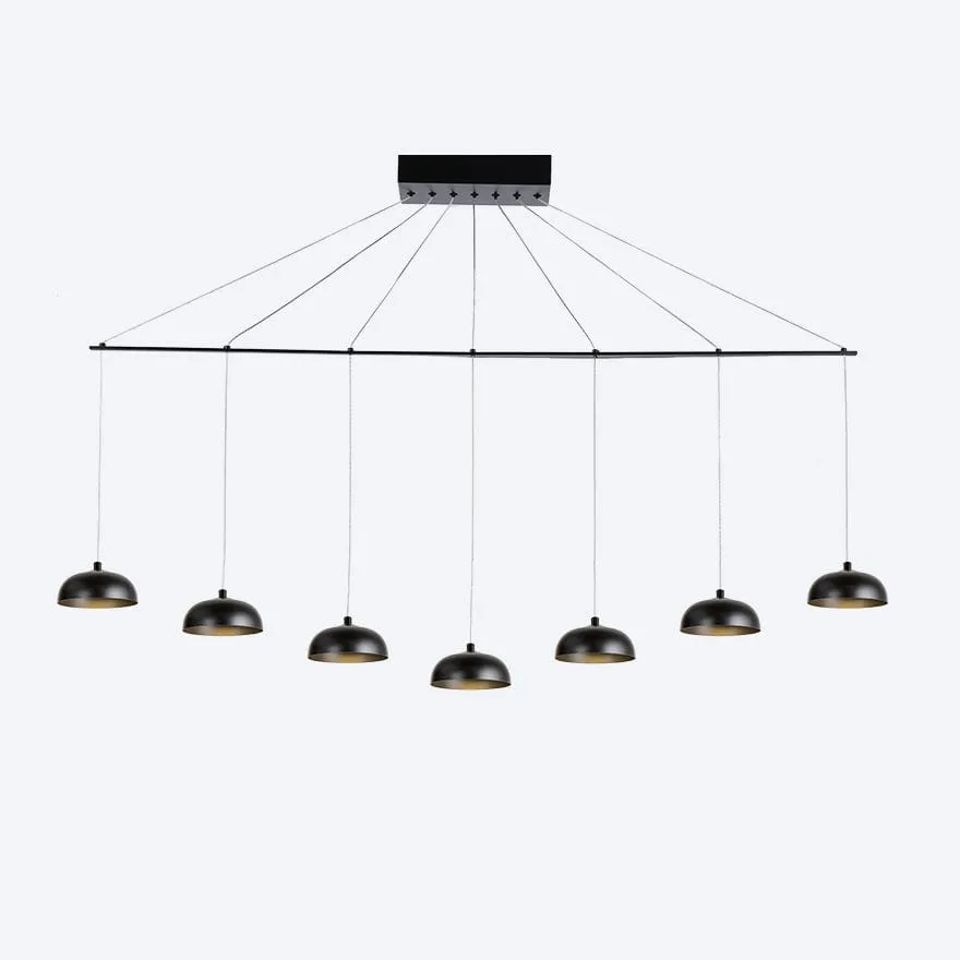 ZORO LINEAR 7 LED WITH YOSH SHADE PENDANT DIMMABLE