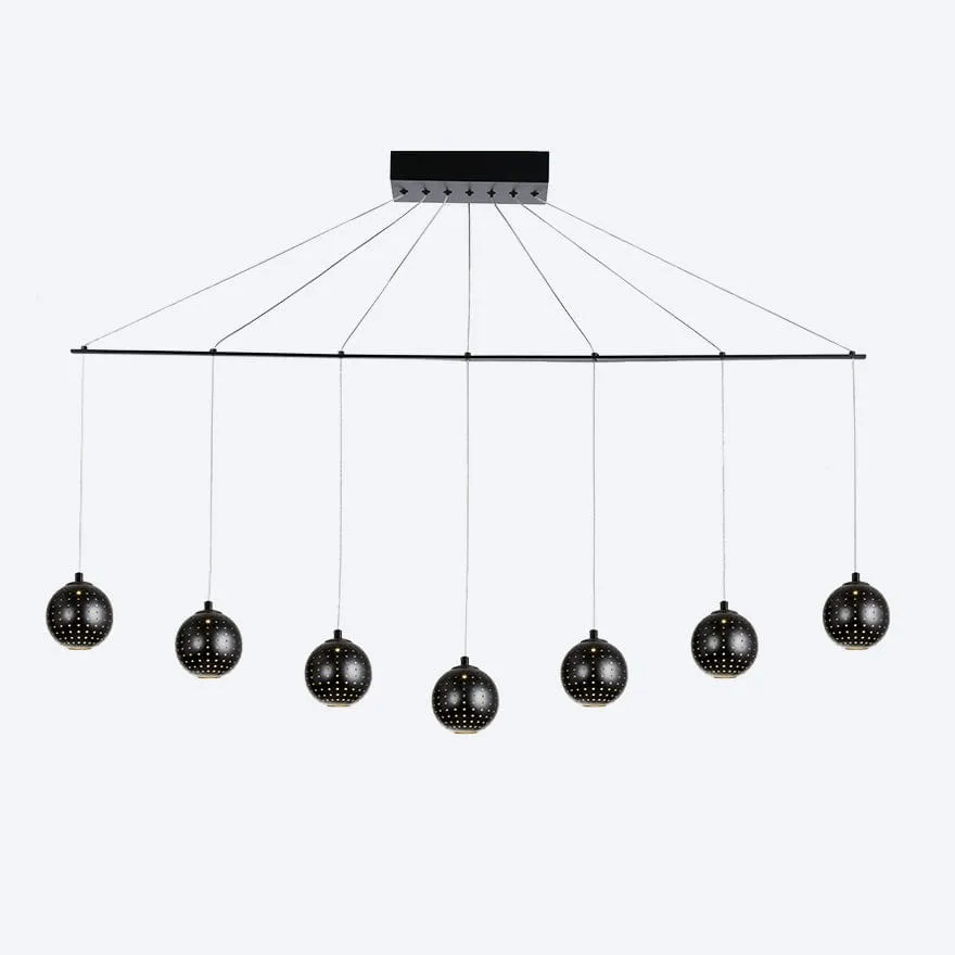 ZORO LINEAR 7 LED WITH YOSH SHADE PENDANT DIMMABLE