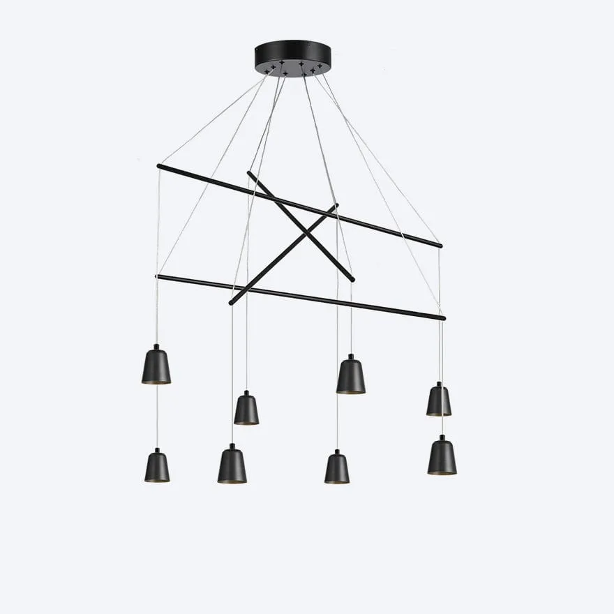 ZORO MULTI 8 LED WITH YOSH SHADE PENDANT DIMMABLE