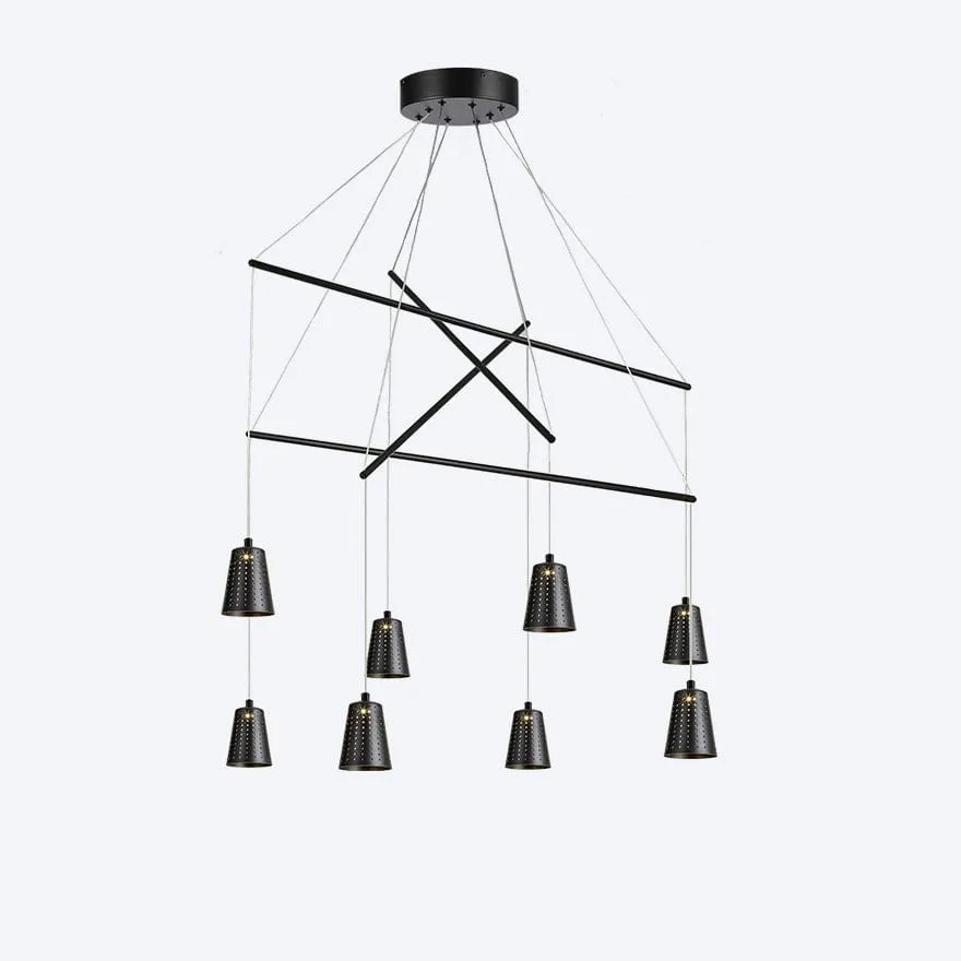 ZORO MULTI 8 LED WITH YOSH SHADE PENDANT DIMMABLE
